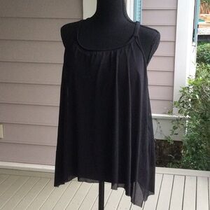 Elegant Black Women's Swim Top